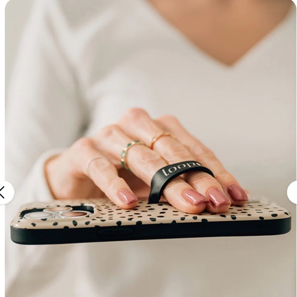 Loopy Case for iPhone 12 Pro Max- Mocha Dots - Picture 5 of 13